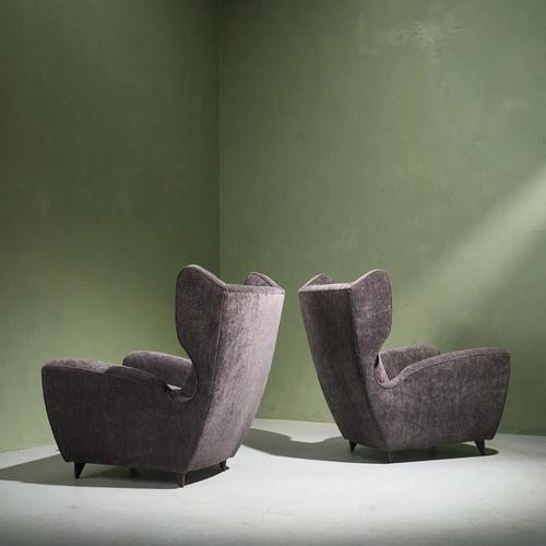 Lounge Chairs by Melchiorre Bega, Italy, 1950s, Set of 2 For Sale - Image 4 of 13