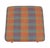 William Switzer William Switzer Faux Bamboo Ottoman - BenchWith Plaid Upholstery For Sale - Image 4 of 15