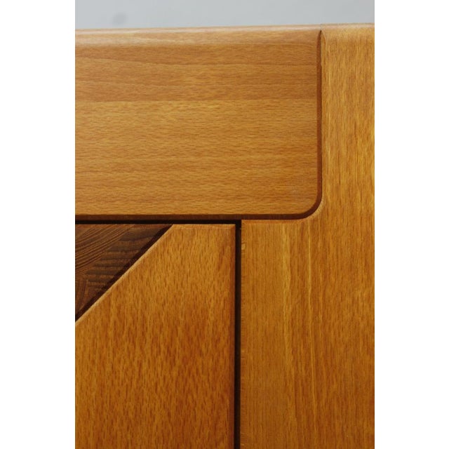 Fagus Series Sideboard in Elm by Søren Nissen & Ebbe Gehl for Meubles Seltz, 1990s For Sale - Image 11 of 16