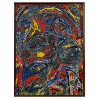 Jørgen Nash, Halmstad, 1962, Oil on Panel For Sale