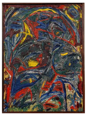 Jørgen Nash, Halmstad, 1962, Oil on Panel