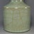 Ceramic Chinese Celadon Crackle Glaze Vase, Collectible Decorative Mallet‑Shape Vessel For Sale - Image 7 of 10