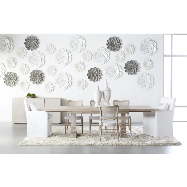 Cela Oak & Cane Upholstered Dining Chairs, Set of 2 For Sale - Image 4 of 13