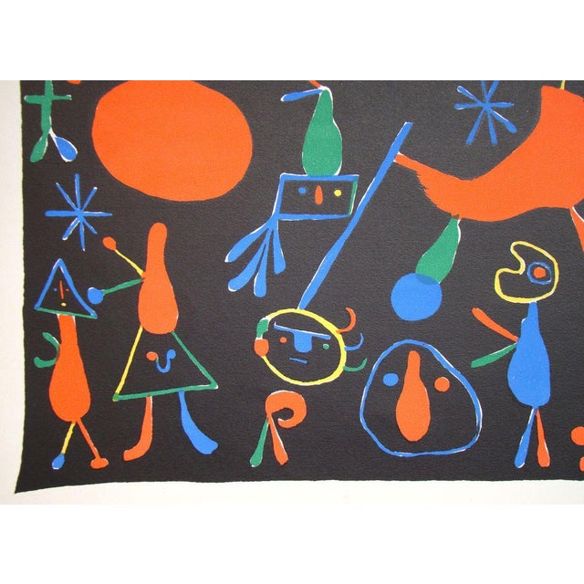 After Joan Miro, Barcelona, 1949, Lithograph with Stencil For Sale - Image 8 of 12