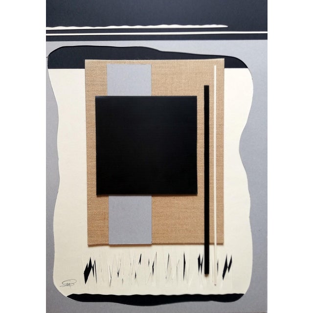 Stefano Mazzolini, SCQN, Collage on Paper For Sale - Image 10 of 10