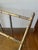 Chinoiserie Mid 20th Century Gilt Bamboo Metal Magazine Holder For Sale - Image 3 of 8