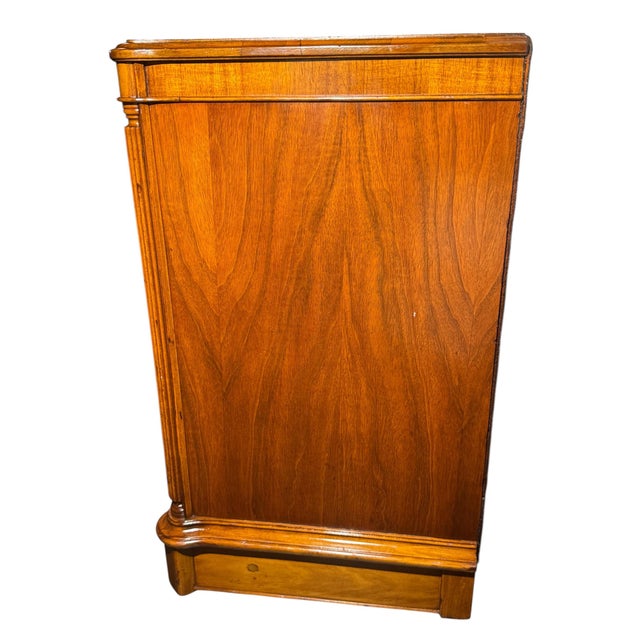 Vintage Art Deco Burled Wood Cabinet With Inlay Detail, 1920s-1930s For Sale - Image 11 of 18