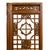 Late 19th Century Antique Chinese Handcrafted 3 Panel Wooden Screen/Room Divider For Sale - Image 4 of 13