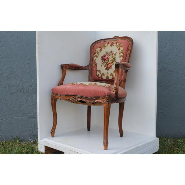Antique Queen Anne Style Side Chair For Sale - Image 11 of 13