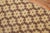 One of a kind decorative Vintage Turkish Konya runner with a repetitive borderless motif in soft pink on a creamy yellow...
