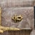 1970s Neoclassical Empire Revival Rose Breccia Marble & Gilt Metal Mantel Clock For Sale - Image 14 of 17