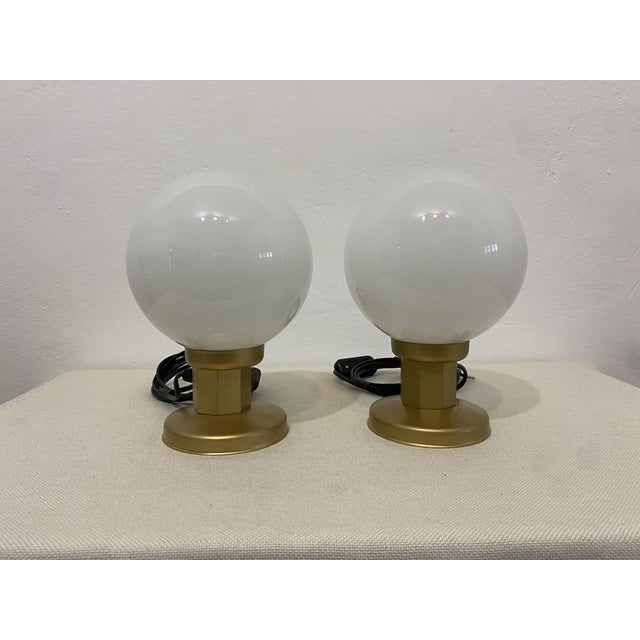 Vintage Kozole Bedside Table Lamps, Former Yugoslavia, 1970s, Set of 2 For Sale - Image 4 of 13
