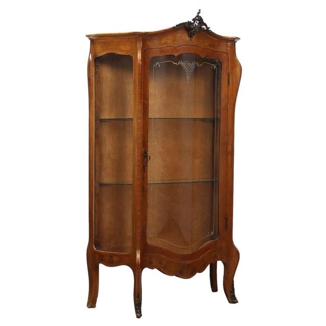 Baroque Rounded Display Showcase For Sale - Image 12 of 12