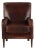 A Dutch Classic Leather Club Chair, C. 1960. For Sale