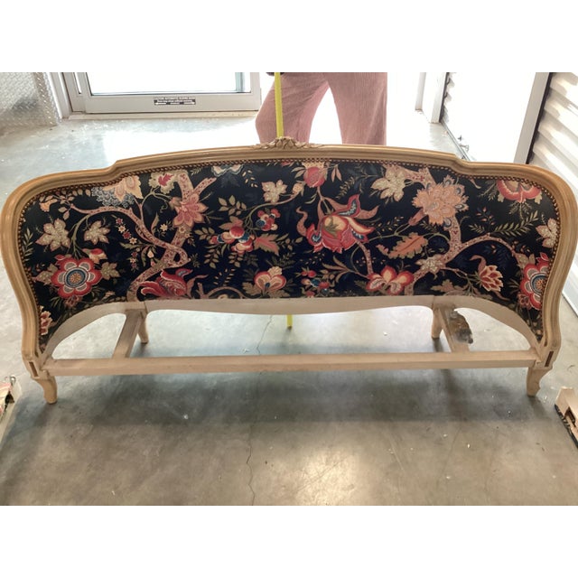 French Louis XV Style Full Size Bed Frame For Sale - Image 9 of 9