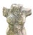 Carrera marble Indian style carved statuary sculptural figure of a female torso. Sculpture features the curves of the...