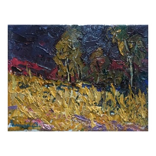 Oil Painting Night Autumn Kalenyuk Alex For Sale