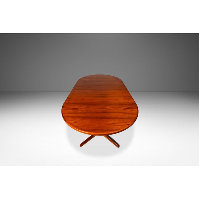 Mid-Century Modern Danish Mid-Century Modern Extension Dining Table in Teak W/ Two Leaves by Skovby Møbelfabrik, Denmark, C. 1970s For Sale - Image 3 of 18