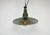 1960s Industrial Petrol Enamel Military Pendant Lamp with Cast Aluminium Top, 1960s For Sale - Image 5 of 12