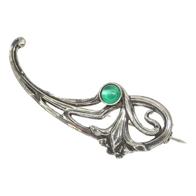 Art Nouveau Style Brooche from De'Medici Bijoux For Sale