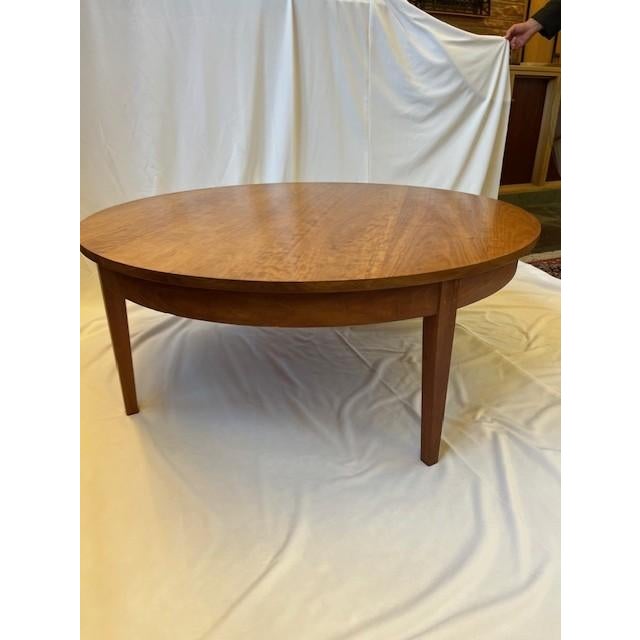 This coffee table was purchased in 2001 as part of a Thomas Moser collection of seating furniture for the narthex of a...