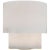 Kelly Wearstler by Visual Comfort Signature Una Small Table Lamp in Alabaster For Sale