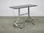 Vintage Italian Space Age Chrome and Smoked Glass Rolling Side Table, 1970s For Sale - Image 9 of 13