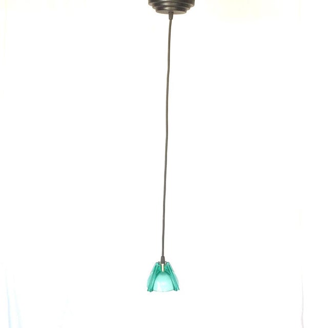 Vintage Suspension Lamp from Av Mazzega, 1980s, in Flawless conditions. Designed 1980 to 1989 This piece has an...