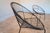 Pair of Mid-Century Modern Wrought Iron Hoop Lounge Chairs, C. 1950s–1960s For Sale - Image 11 of 13
