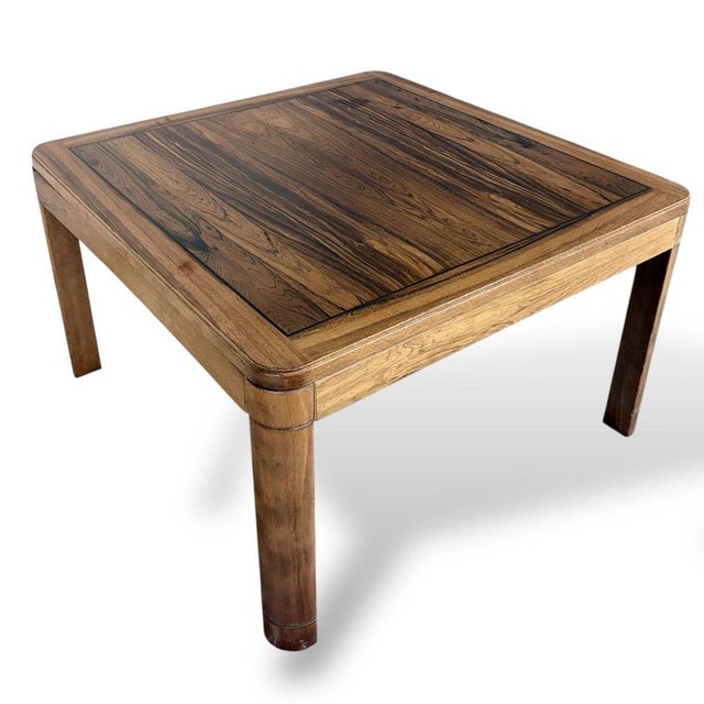 Mid-Century Modern Swedish Rosewood Square Coffee Table by Ulferts, 1960s For Sale - Image 4 of 10