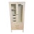 Late 20th Century White Thomasville Faux Bamboo Armoire, Attributed For Sale