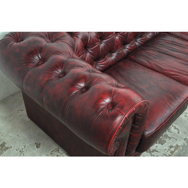 Vintage Chesterfield 3-Seater Sofa, 1970s For Sale - Image 12 of 14