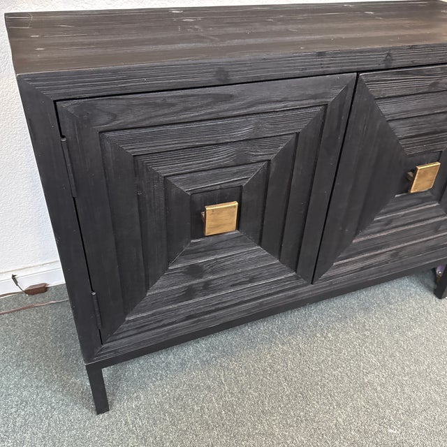 Gray Uttermost Aiken Cabinet For Sale - Image 8 of 12