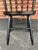 Late 20th Century Black L Hitchcock. Stencil Decorated Ebonized Wood Dining Side Chair For Sale - Image 11 of 16