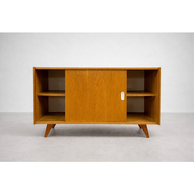 Mid-Century U-452 Chest of Drawers from Jiří Jiroutek, Czechoslovakia, 1960s For Sale - Image 4 of 6