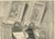 Adolphe Lalauze, The Drawing Lesson, Two Girls in an Art Gallery, 1880, Paper For Sale - Image 4 of 9