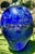 Glass Rare Large Kent F. Ipsen Cobalt Blue Studio Glass Vase, Signed & Dated 1977 – Richmond Va • 15¼" For Sale - Image 7 of 18