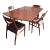 Mid 20th Century Drexel Drop Leaf Table With Four Chairs For Sale