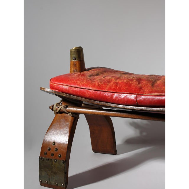 Brutalist Camel Saddle Ottoman, 1950 For Sale - Image 12 of 13