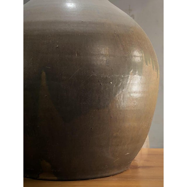 Postmodern Vintage French Brutalist Ceramic Table Lamp from La Borne, 1970s For Sale - Image 3 of 12