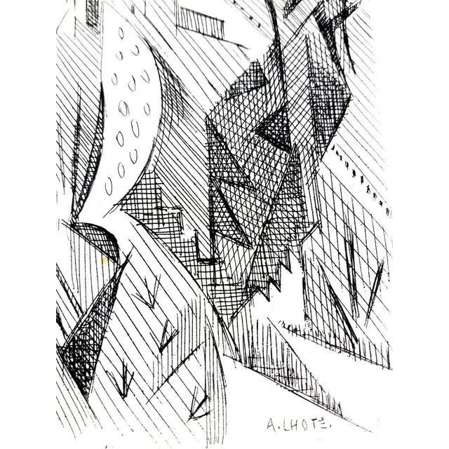 Cubist Landscape Etching by André Lhote, 1946 For Sale - Image 3 of 8