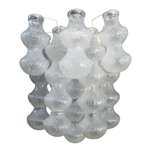 1960s Murano Bussolotti Sconce by Seguso