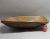 Farmhouse Large 19th Century American Hand-Hewn Oak Dough Bowl With Copper Repairs - 35" For Sale - Image 3 of 12