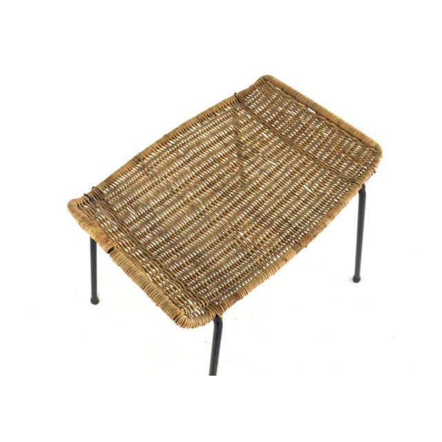 Wood Footstool by Gian Franco Legler For Sale - Image 7 of 13