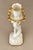 Mid 20th Century 20th Century Lenox Chinoiserie Cream and Gold Asian Koi Dolphin Porcelain Candlesticks- A Pair For Sale - Image 5 of 7