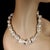 Traditional Ajd 18 Inch Magnificent White Baroque Pearl Necklace For Sale - Image 3 of 6