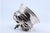 Cut and Embossed Silver Bell with Floral Motifs and Mechanism For Sale - Image 6 of 8