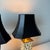 Late 20th Century Giraffe Tole Pagoda Table Lamps - a Pair For Sale - Image 9 of 11