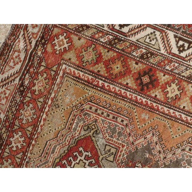 Early 20th Century Galerie Shabab Collection Early 20th Century Persian Afshar Accent Rug For Sale - Image 5 of 6
