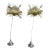 1990s Mini Mikado Floor Lamps a Pair For Sale